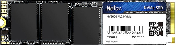 SSD Netac NV2000 1TB NT01NV2000-1T0-E4X - фото 1 - id-p177283671