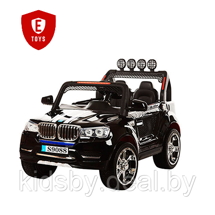 Детский электромобиль Electric Toys BMW X5 Lux 12V (черный) 4WD - фото 6 - id-p177287046