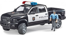 Bruder Полицейский пикап RAM 2500 с фигуркой полицейского Bruder 02505, фото 3
