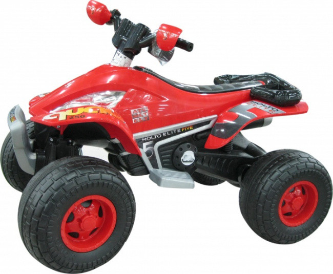 Детский электромобиль квадроцикл Полесье Molto Elite 5 12v Bl 35929 Красный - фото 1 - id-p177290233