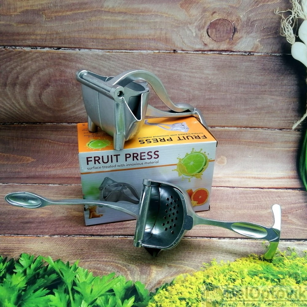 Ручной пресс/соковыжималка (Орехокол) Fruit Press для фруктов и ягод (Размер L 11х9х9 см) - фото 5 - id-p177290290
