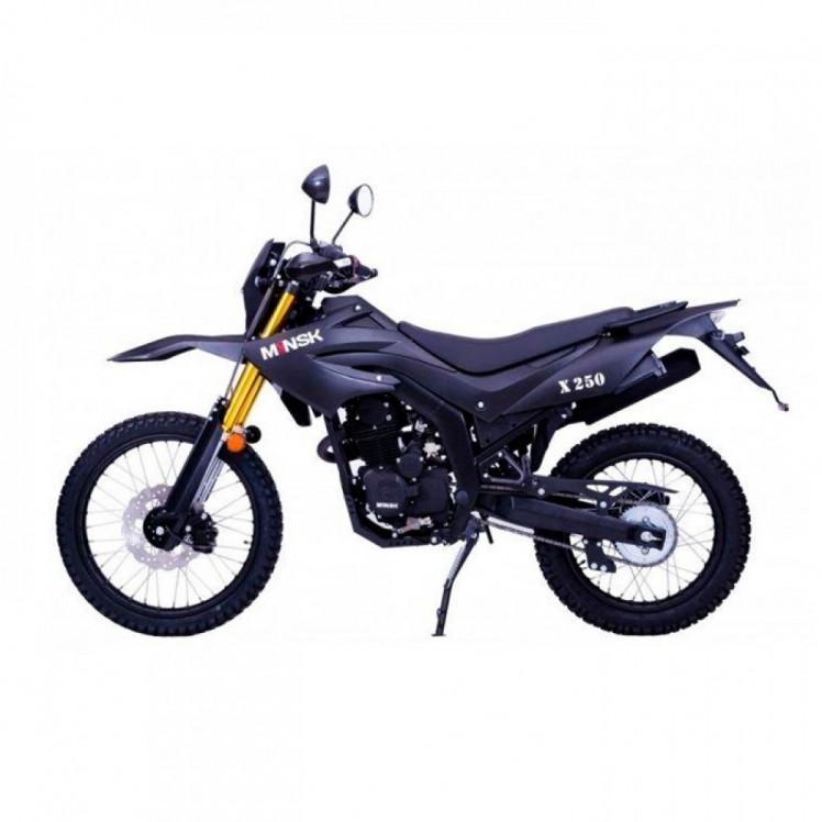 Мотоцикл M1NSK X250 чёрный (мотоцикл Минск) - фото 1 - id-p177289275