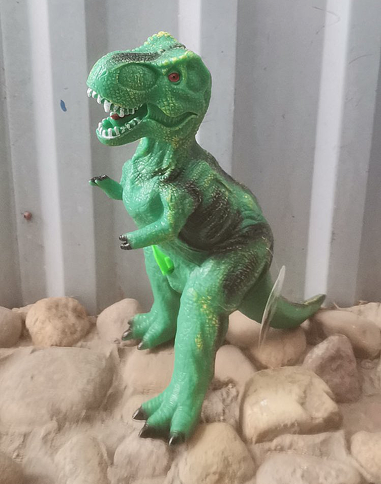 Детская игрушка резиновый динозавр Тирекс Tirex Dinosaur звук - фото 2 - id-p177302790