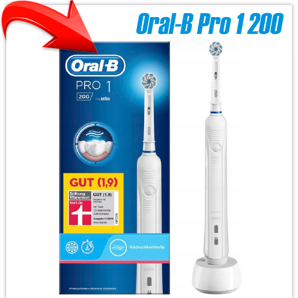 Электрическая зубная щетка Oral-B Pro 1 200
