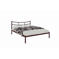Кровать «Софья», 1200 × 2000 мм, металл, цвет коричневый