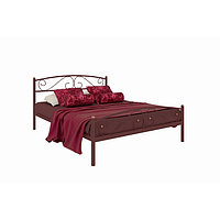 Кровать «Вероника плюс», 1200 × 2000 мм, металл, цвет коричневый