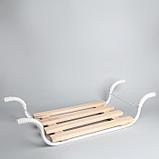 Сиденье для ванны "Классик", 4-реечное, съемное, фото 3