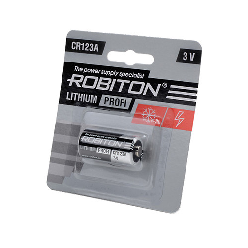 Батарейка ROBITON CR123A - фото 1 - id-p177303752