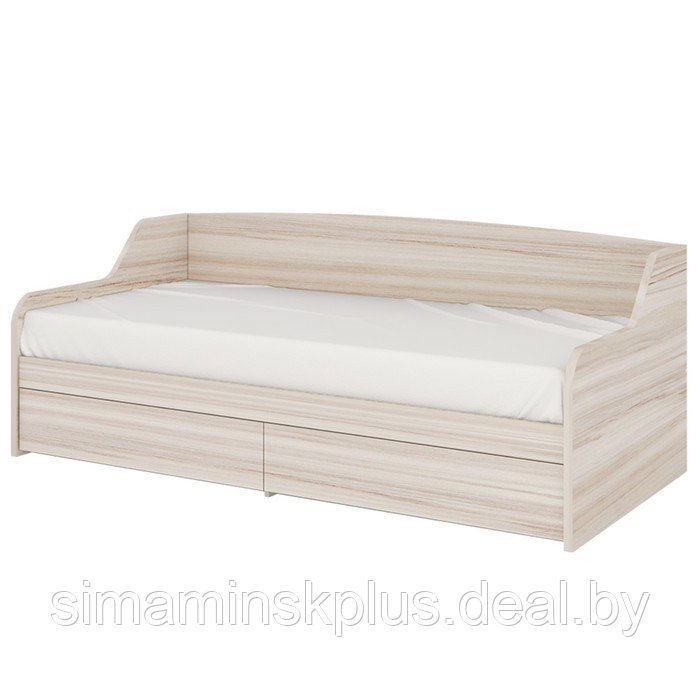 Кровать с выдвижными ящиками 900 × 1900 мм, цвет карамель / карамель - фото 1 - id-p177046155