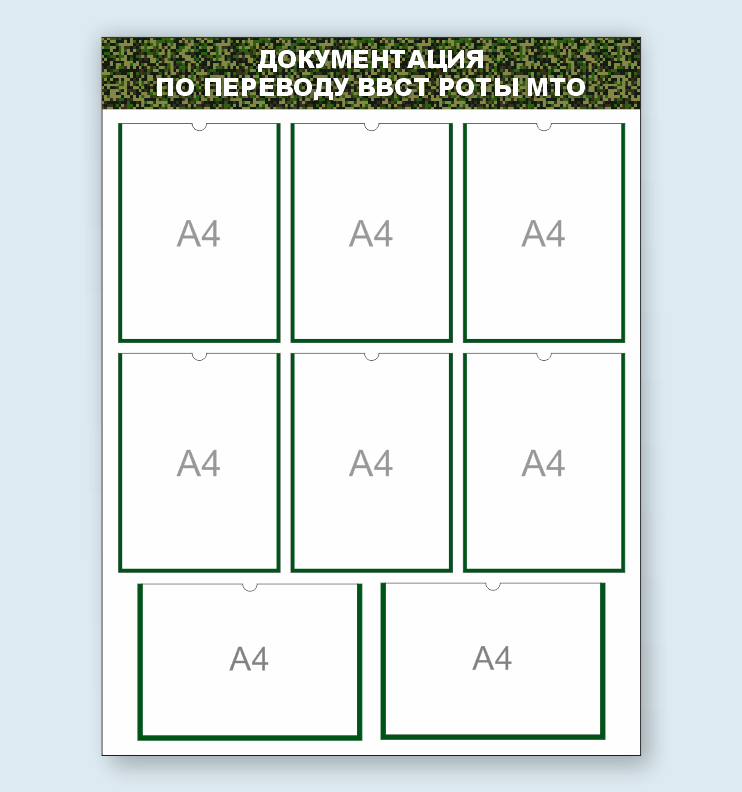 Информационный стенд "Документация"