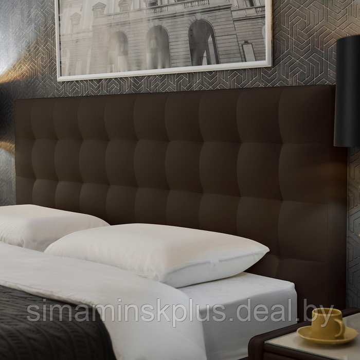 Кровать «Ла Скала» без ПМ, 1400×2000 мм, встроенное основание, цвет пралине - фото 4 - id-p177046291