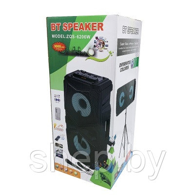 Портативная колонка BT SPEAKER ZQS-6206 - фото 5 - id-p177304033