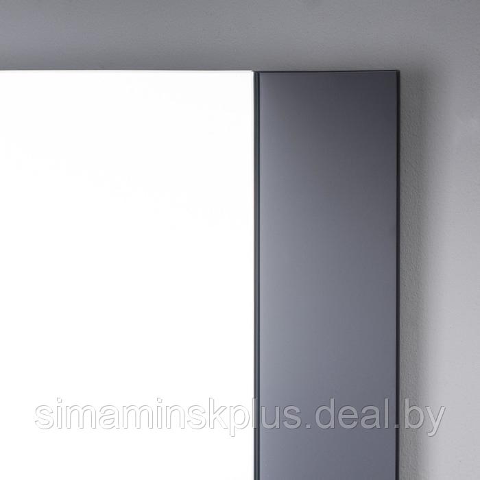 Зеркало , настенное, 67х52см, с декоративными вставками (цвет вставки черный) - фото 2 - id-p177028945