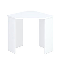 Угловой стол, 700 × 700 × 770 мм, цвет белый жемчуг