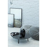 Стол журнальный «Дадли», 940 × 690 × 246 мм, цвет серый бетон