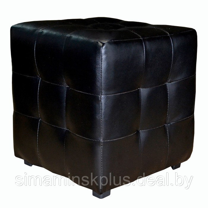 Пуф «Куб» чёрный - фото 1 - id-p177039766