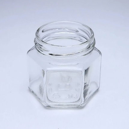 Стеклянная банка 100 мл 0,100 ТВИСТ (58) "Шестигранка"(стеклобанка), фото 2