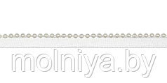 Лента декоративная "Floranta" Milkweed  ширина 13 мм  длина 5 м №01 белый