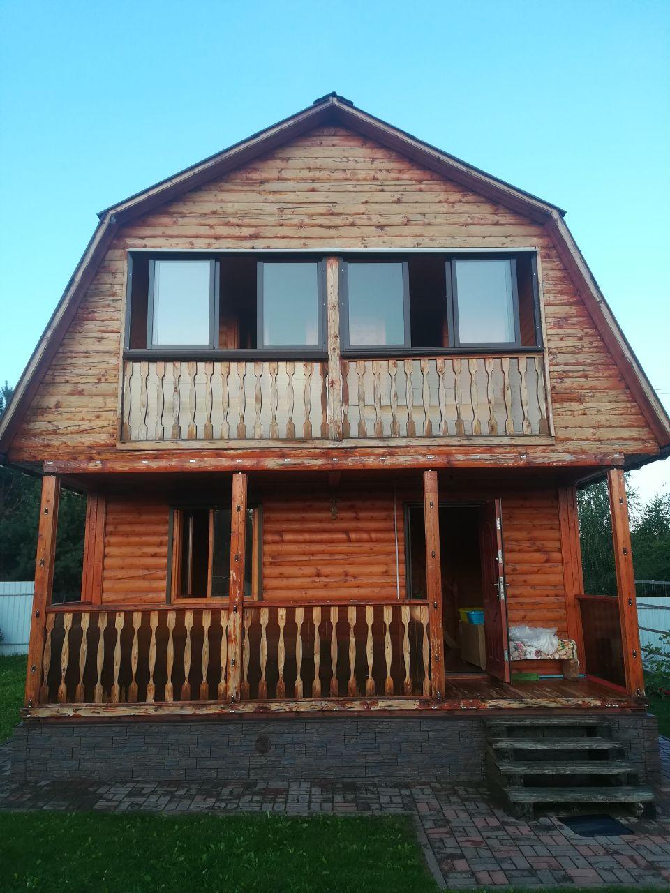 Покраска деревянного дома - фото 2 - id-p177322040