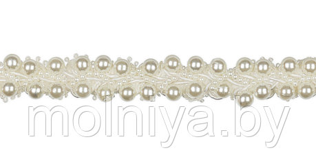 Лента декоративная "Floranta" Scaevola ширина 20 мм длина 5 м №01 белый, фото 2