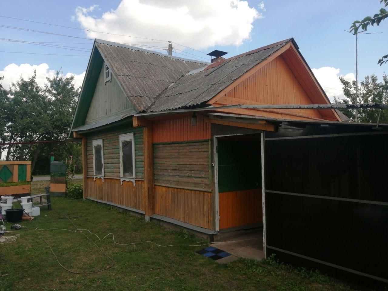 Покраска деревянного дома - фото 2 - id-p177323935