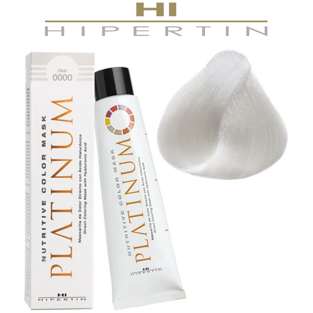 Тонирующая маска Hipertin Nutritive Color Mask Platinum 0000 Прозрачный
