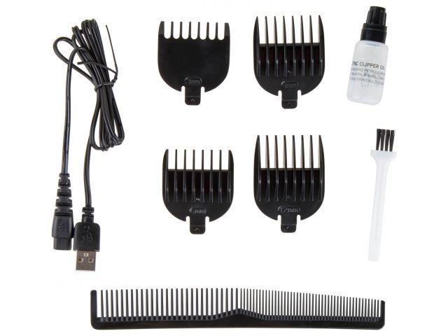 Машинка для стрижки волос многофункциональная NORMANN AHС-560 (5-в-1; Li-ion аккум. 90 мин; USB-шнур) - фото 4 - id-p177326563