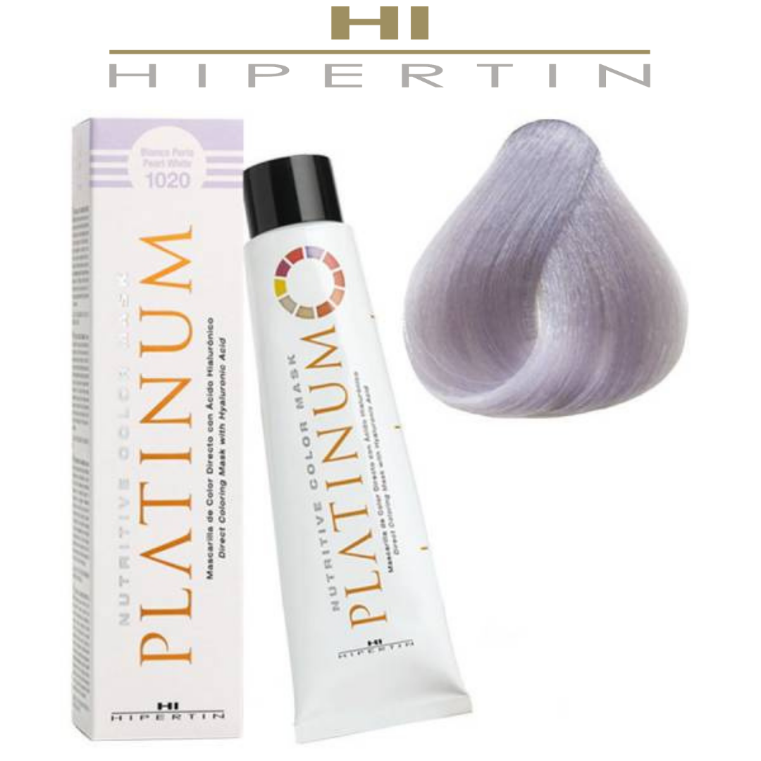 Тонирующая маска Hipertin Nutritive Color Mask Platinum 1020 перламутровый