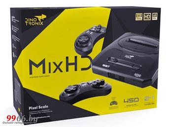 Портативная игровая приставка консоль Dinotronix MixHD 450 игр ConSkDn105