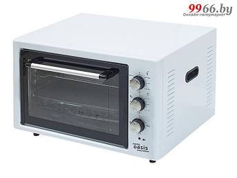 Электрическая мини печь Oasis M-37W белый жарочный шкаф настольная духовка для дачи