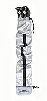 Чехол Gabel для палок в 3 секции, 70 см, серебристый