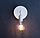 Белый настенный светильник в стиле лофт, фото 4