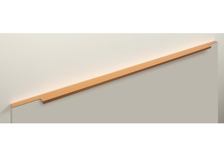 Мебельная ручка RAY RT109/900/SG торцевая