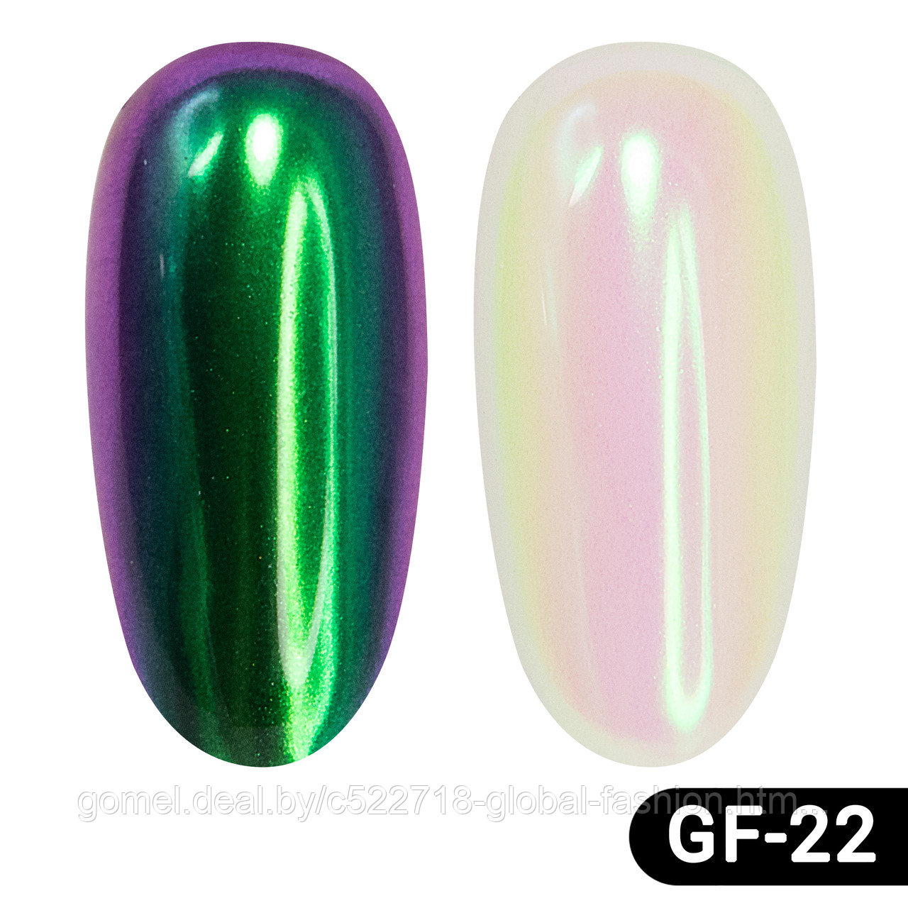 Втирка для ногтей Bar-be Aurora pigment GF-22 - фото 1 - id-p151091981