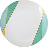 Тарелка обеденная d24см, Parallels, фарфор, разноцветный, фото 3