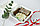 Ланч-бокс для "Бенто-торта" 150х150х85 белая (сахарн.тросник), фото 2