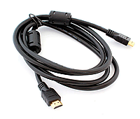 Профессиональный кабель HDMI - HDMI (19 pin) с двойным фильтром