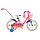 Детский велосипед POLAR JR 14'' Unicorn baby (голубой), фото 2