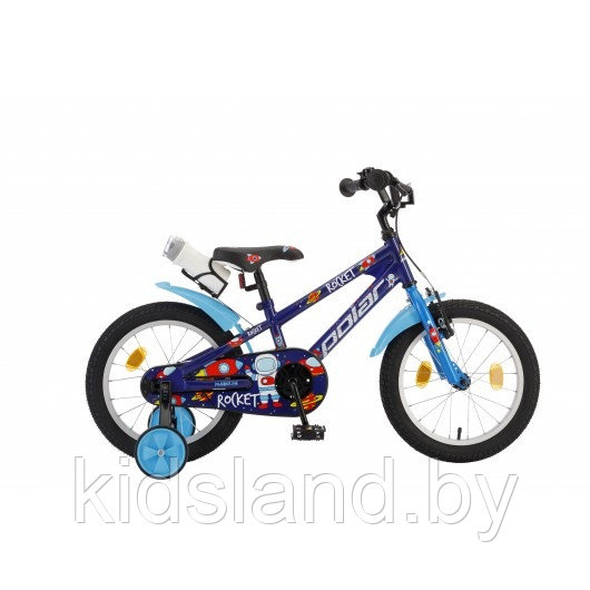 Детский велосипед POLAR JR 16'' Rocket (синий)