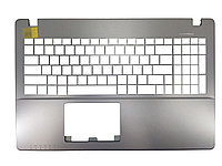 Верхняя часть корпуса (Palmrest) Asus VivoBook X550, серебристый (C)