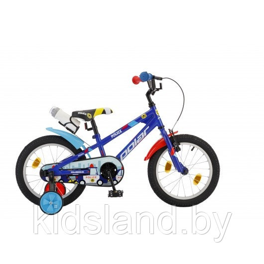 Детский велосипед POLAR JR 16'' Police (синий)