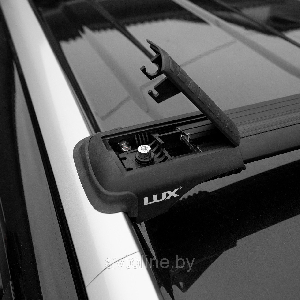 Багажник на крышу Lux Hunter L46-B (черный) 791880 - фото 8 - id-p177285722