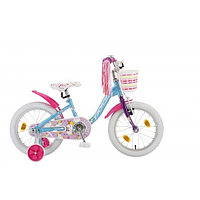 Детский велосипед POLAR JR 16'' Unicorn baby (голубой)