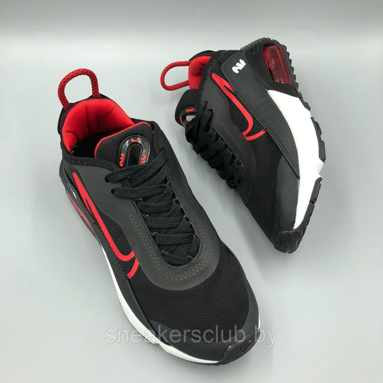 Кроссовки женские / подростковые черные Nike Air Max 2090 - фото 4 - id-p177350872