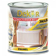 Эмаль для радиаторов алкидная "Dekor" 0,8 кг. белая