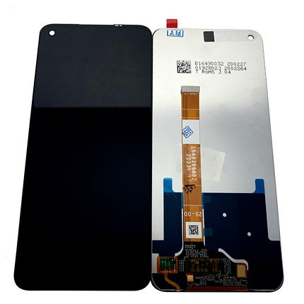 Дисплей (экран) для Realme 6 c тачскрином, черный, фото 2