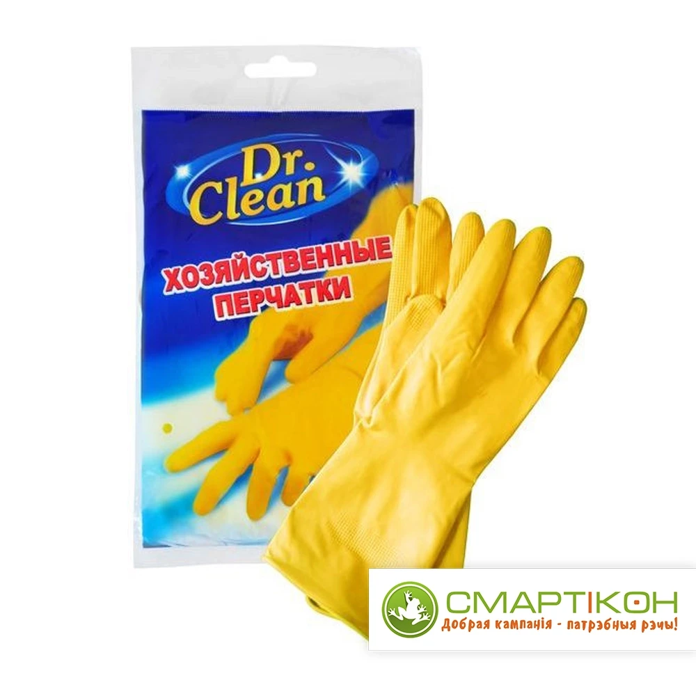 Перчатки хозяйственные Dr.Clean р-р M