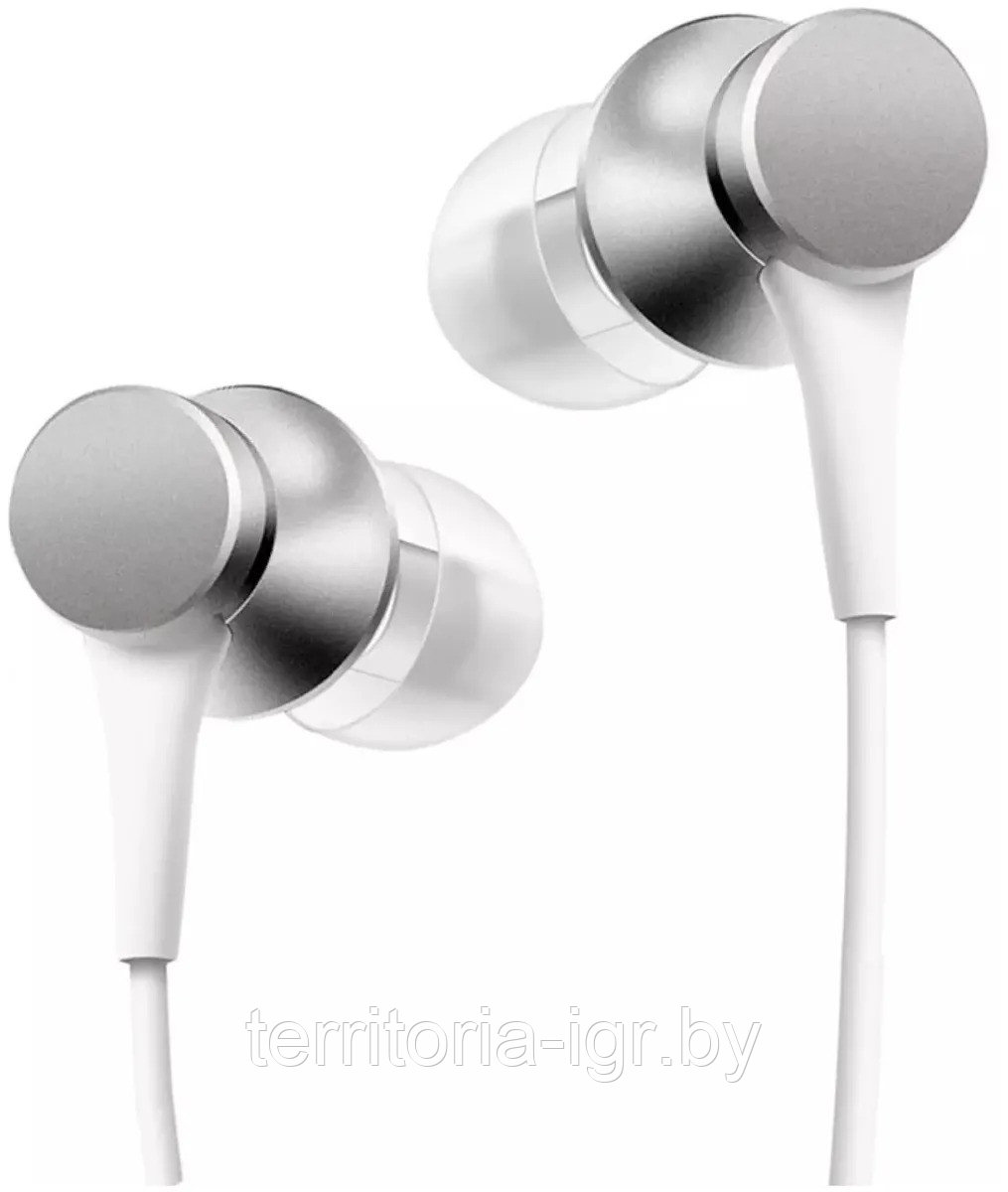 Гарнитура Mi In-Ear Headphones Basic ZBW4355TY серебристый Xiaomi - фото 1 - id-p177359794