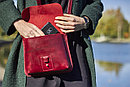 Женская сумочка кросс-боди из натуральной кожи, фото 5