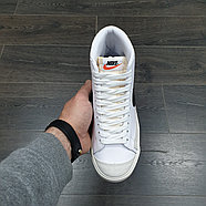 Кроссовки Nike Blazer Mid '77 White Black, фото 3
